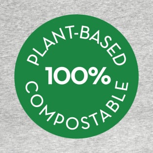 plantbased  100% compostable - circle T-Shirt